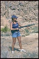 Jen likes the shotgun too. 