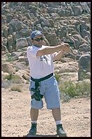 Yury fire his .357 Sig 